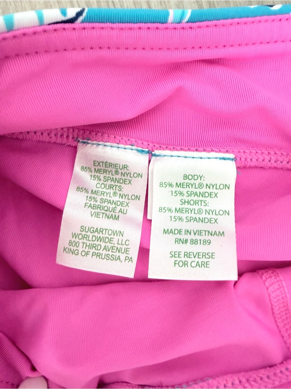 Lilly Pulitzer Luxletic Skort Taye “BELEAFING” S - Picture 10 of 12